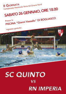 Locandina SC Quinto - RN Imperia